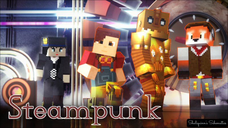 Steampunk Skin Pack on the Minecraft Marketplace by Shaliquinn's Schematics