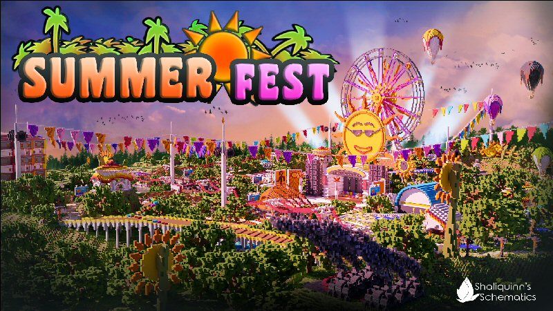 Summerfest on the Minecraft Marketplace by Shaliquinn's Schematics