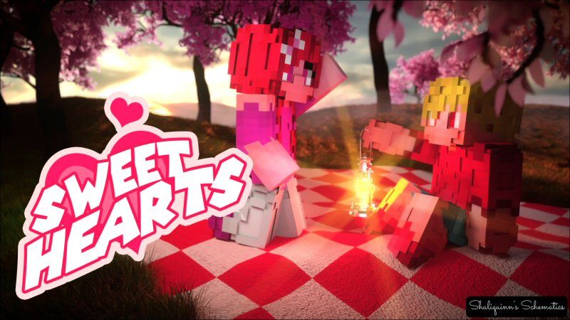 Sweethearts Skin Pack on the Minecraft Marketplace by Shaliquinn's Schematics