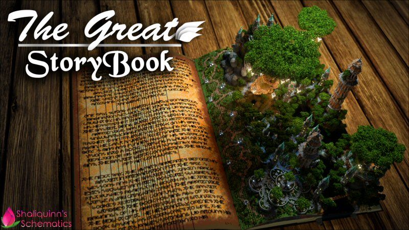 The Great Storybook on the Minecraft Marketplace by Shaliquinn's Schematics