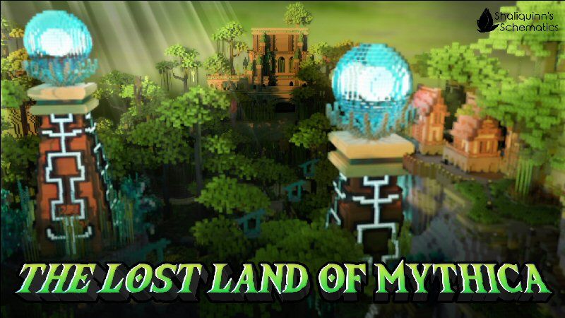 The Lost Land of Mythica on the Minecraft Marketplace by Shaliquinn's Schematics