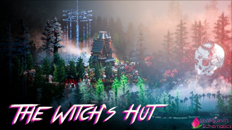 The Witch's Hut on the Minecraft Marketplace by Shaliquinn's Schematics