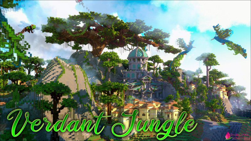 Verdant Jungle on the Minecraft Marketplace by Shaliquinn's Schematics