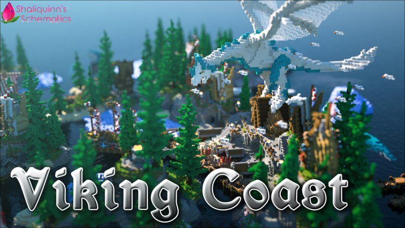 Viking Coast on the Minecraft Marketplace by Shaliquinn's Schematics