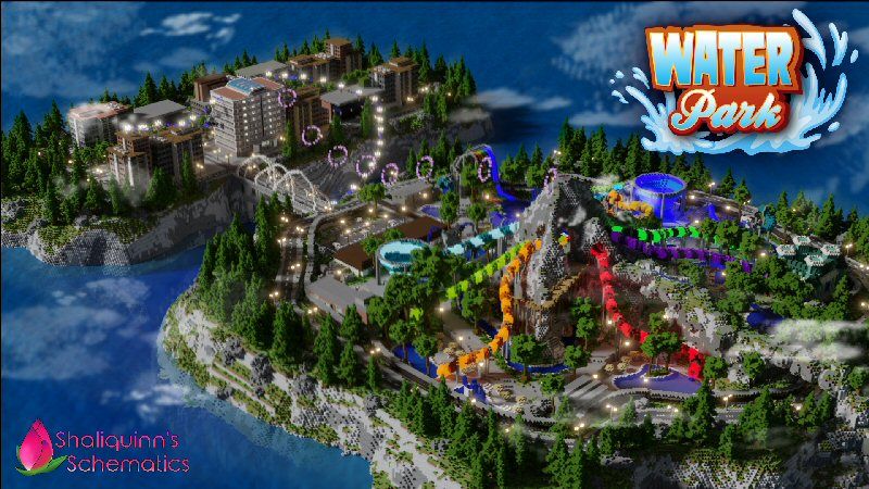 Water Park on the Minecraft Marketplace by Shaliquinn's Schematics