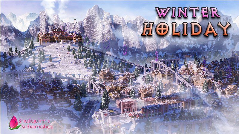 Winter Holiday on the Minecraft Marketplace by Shaliquinn's Schematics