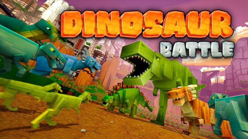 Dinosaur Battle on the Minecraft Marketplace by Shapescape