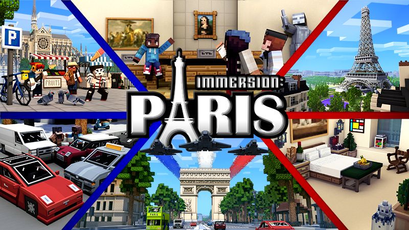 Immersion: Paris on the Minecraft Marketplace by Shapescape