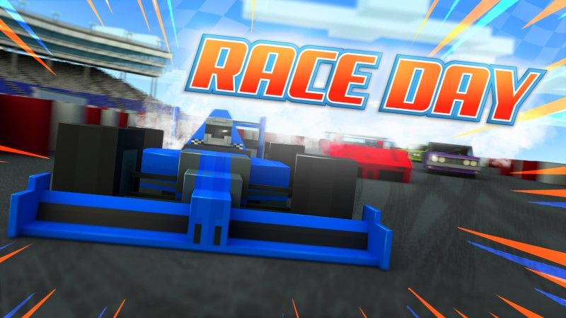 Race Day on the Minecraft Marketplace by Shapescape