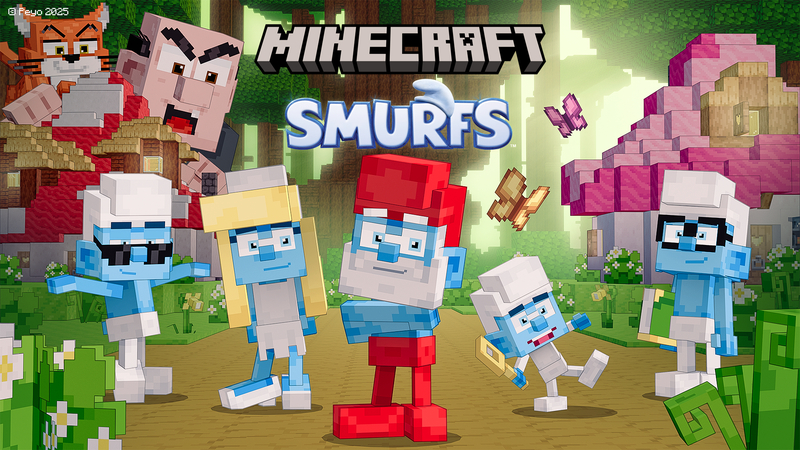 Smurfs on the Minecraft Marketplace by Shapescape