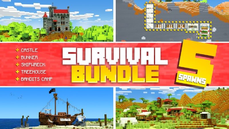 Survival Bundle on the Minecraft Marketplace by Shapescape