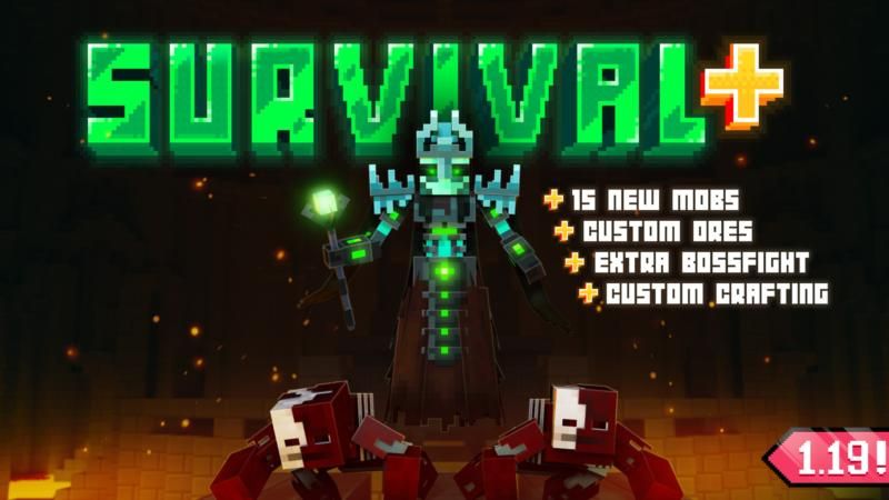 Survival+ on the Minecraft Marketplace by Shapescape