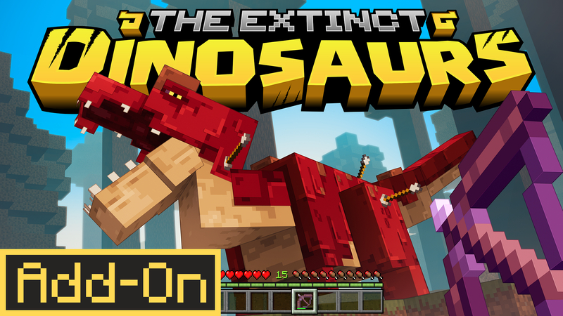 The Extinct - DINOSAURS Add-On 1.1 on the Minecraft Marketplace by Shapescape