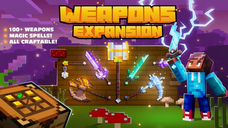 Weapons Expansion Fantasy on the Minecraft Marketplace by Shapescape