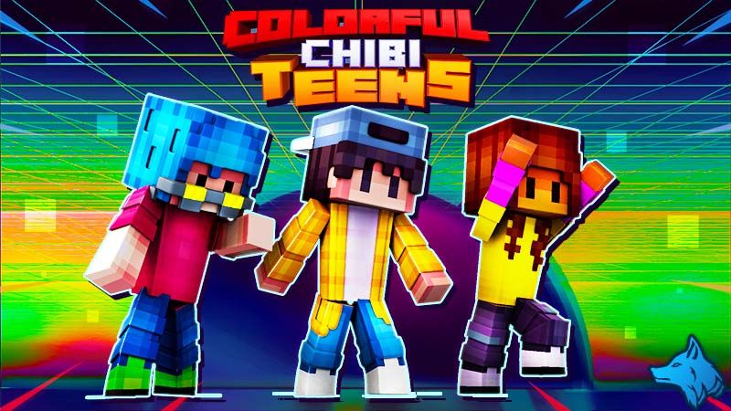 COLORFUL CHIBI TEENS on the Minecraft Marketplace by ShapeStudio