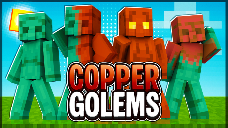 Copper Golems on the Minecraft Marketplace by Skilendarz