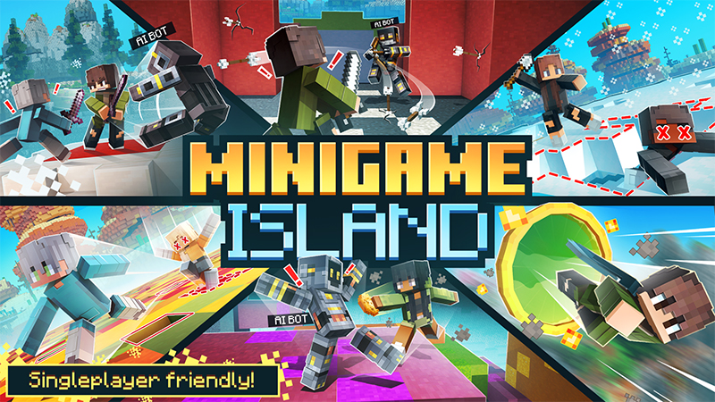Minigame Island on the Minecraft Marketplace by Skilendarz