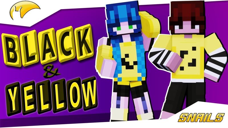 Black & Yellow on the Minecraft Marketplace by Snail Studios