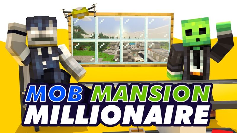 Mob Mansion Millionaire on the Minecraft Marketplace by Snail Studios