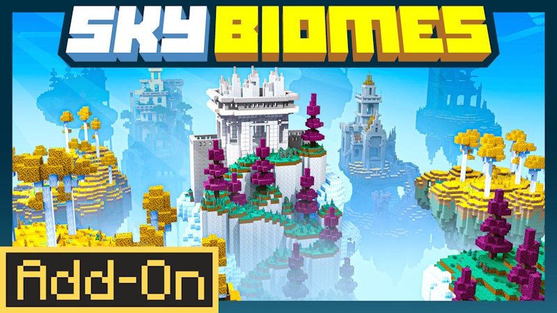 Sky Biomes Add-On on the Minecraft Marketplace by Snail Studios
