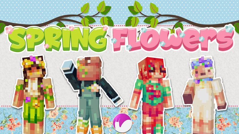 Spring Flowers on the Minecraft Marketplace by Snail Studios