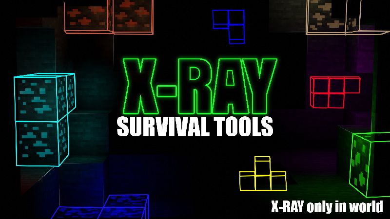 X-Ray Survival Tools on the Minecraft Marketplace by Snail Studios