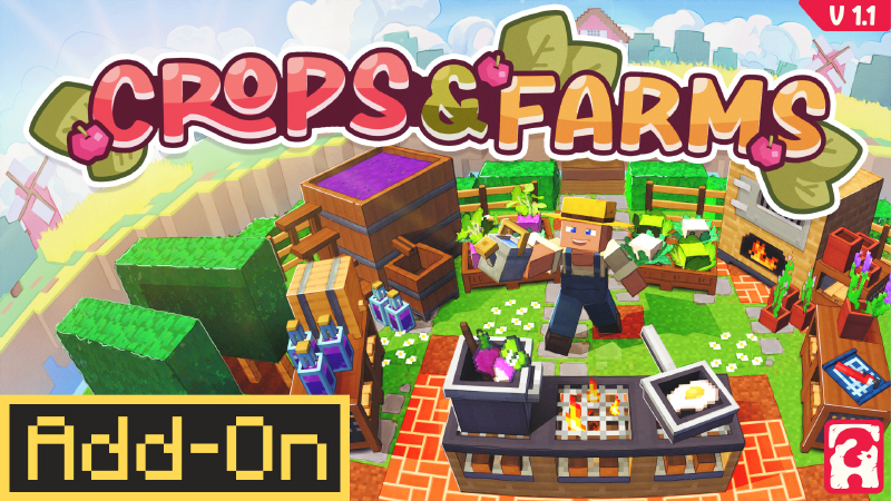 Crops & Farms 1.1 on the Minecraft Marketplace by Some Game Studio