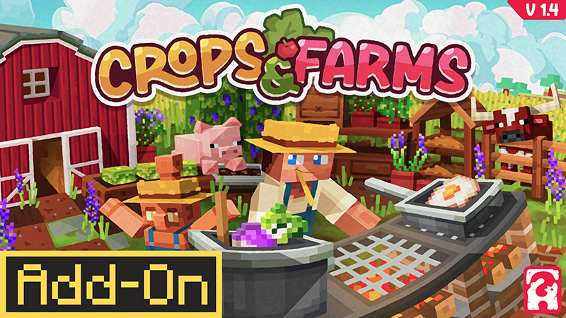 Crops & Farms 1.4 on the Minecraft Marketplace by Some Game Studio