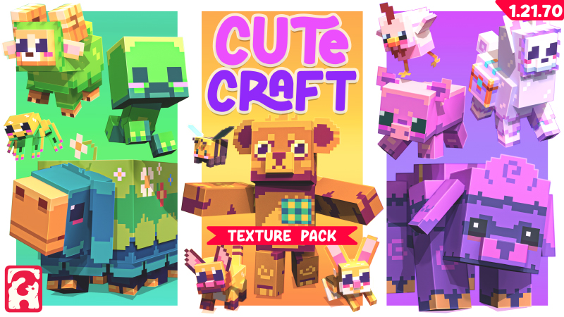 Cute Craft Texture Pack on the Minecraft Marketplace by Some Game Studio