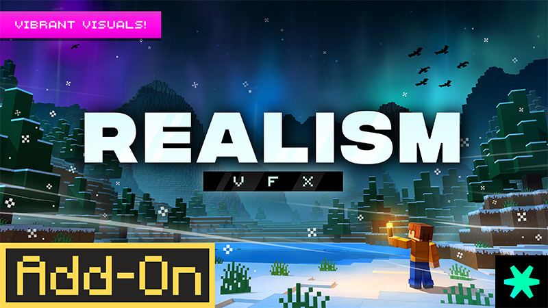 Realism VFX 1.2 Add-On on the Minecraft Marketplace by Spark Universe