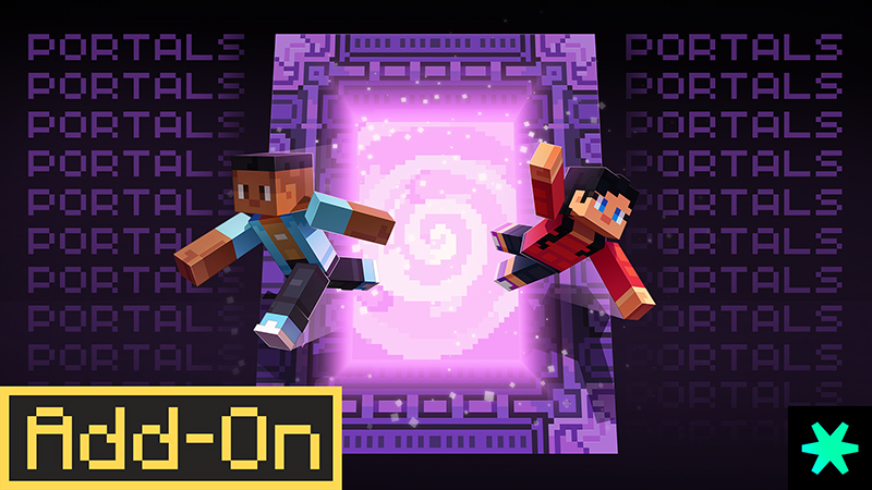 Spark Portals Add-On on the Minecraft Marketplace by Spark Universe