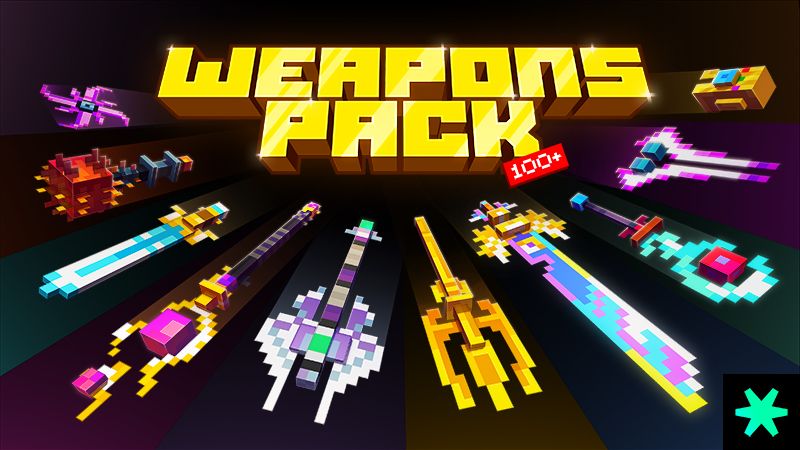 WEAPONS PACK 1.1 on the Minecraft Marketplace by Spark Universe