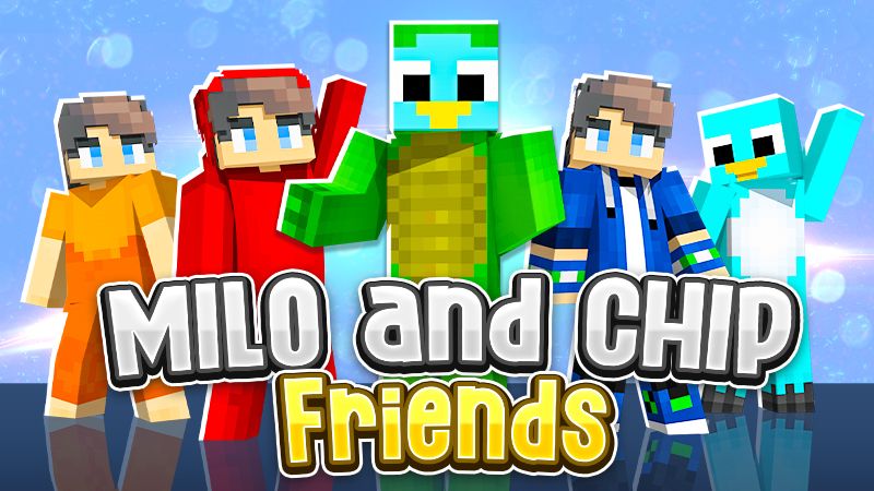 Milo and Chip Friends on the Minecraft Marketplace by Spawnpoint Media