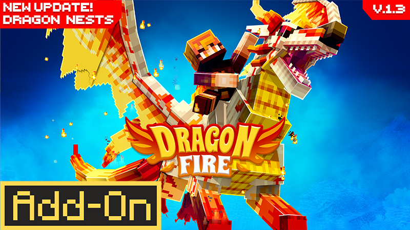 DragonFire Add-On on the Minecraft Marketplace by Spectral Studios