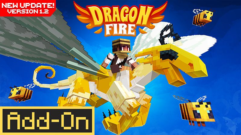 DragonFire Add-On on the Minecraft Marketplace by Spectral Studios