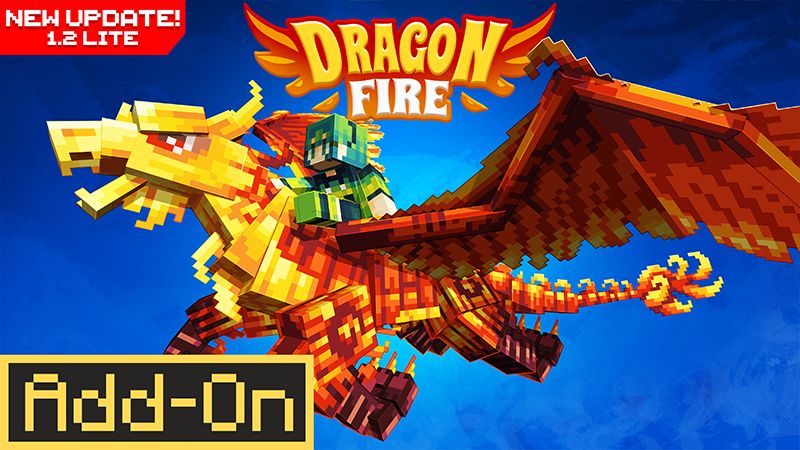 DragonFire Lite Add-On on the Minecraft Marketplace by Spectral Studios