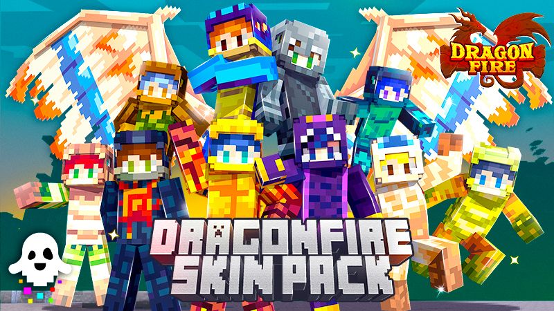 DragonFire Skin Pack on the Minecraft Marketplace by spectral-studios