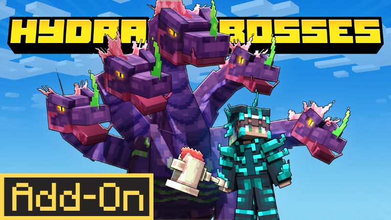 Hydra Bosses Add-On on the Minecraft Marketplace by Spectral Studios