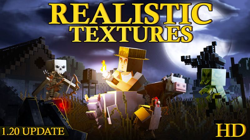 Realistic Textures HD on the Minecraft Marketplace by square-dreams