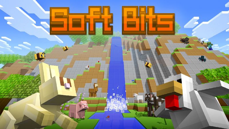 Soft Bits Texture Pack on the Minecraft Marketplace by square-dreams