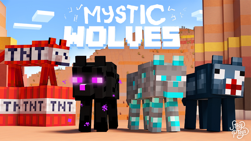 Mystic Wolves 1.21 on the Minecraft Marketplace by StacyPlays