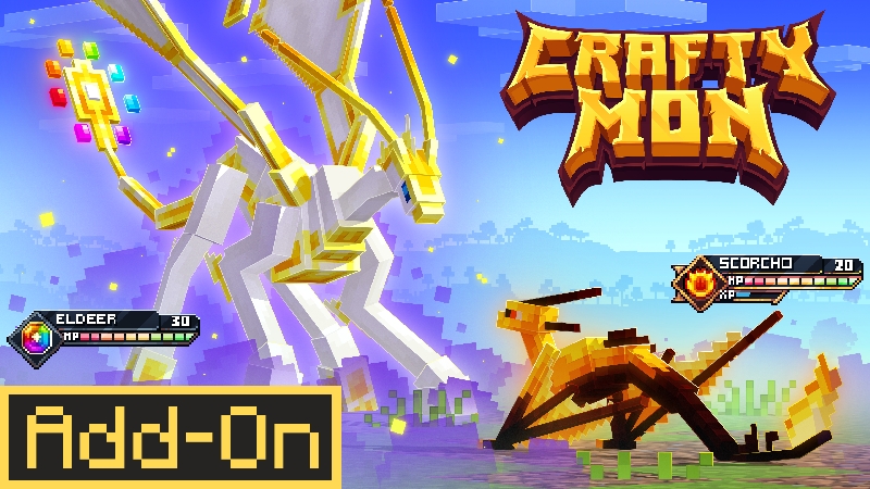 CRAFTYMON Add-On on the Minecraft Marketplace by Starfish Studios