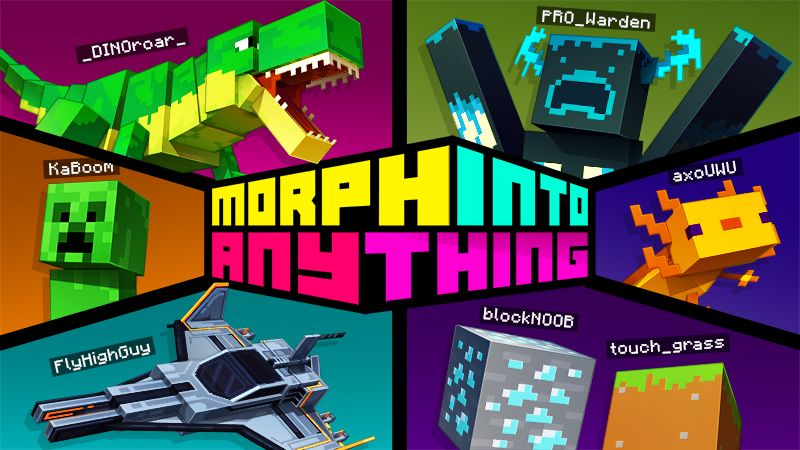 Morph into Anything on the Minecraft Marketplace by starfish-studios