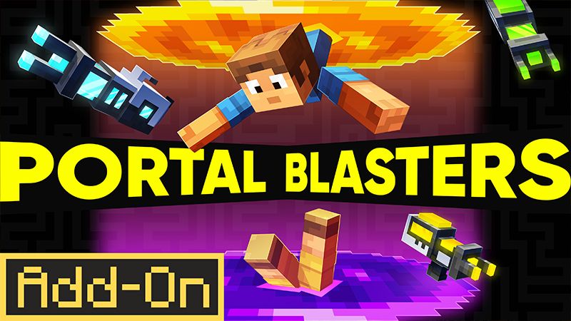 Portal Blasters Add-On on the Minecraft Marketplace by Starfish Studios