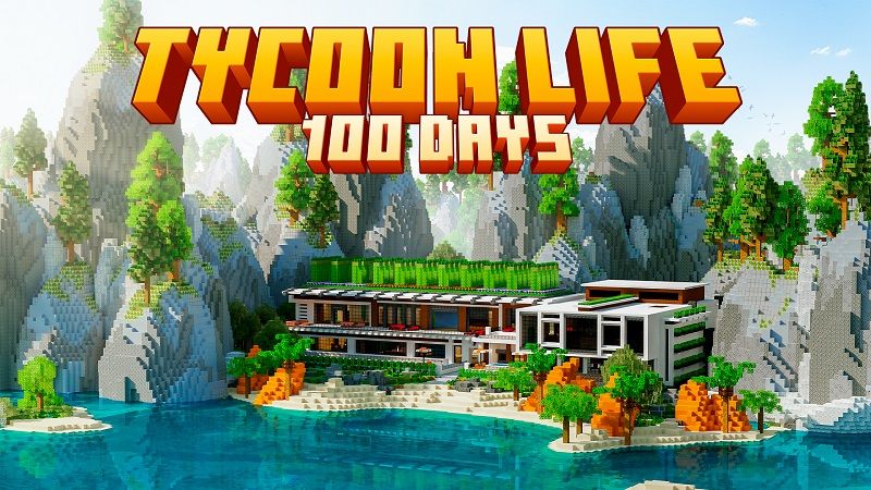 100 Days: Tycoon Life on the Minecraft Marketplace by Street Studios