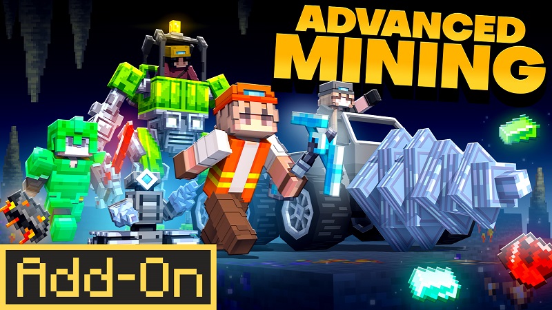 Advanced Mining Add-On on the Minecraft Marketplace by Street Studios