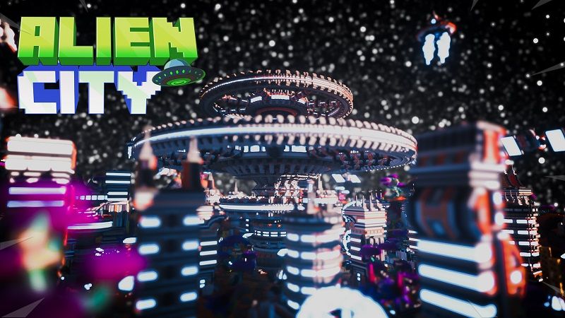 Alien City on the Minecraft Marketplace by Street Studios