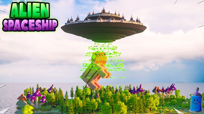 Alien Spaceship on the Minecraft Marketplace by Street Studios