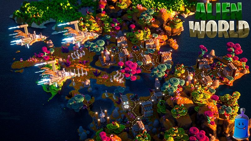 Alien World on the Minecraft Marketplace by Street Studios