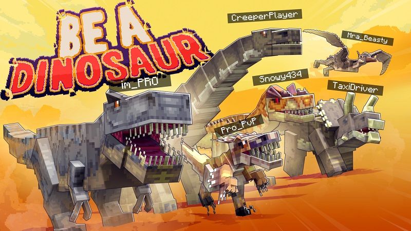 Be A Dinosaur! on the Minecraft Marketplace by Street Studios